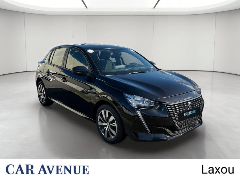 Used PEUGEOT 208 1.2 PureTech 75ch S&S Active Pack 2023 Noir Perla Nera (M) € 12559 in Lunéville