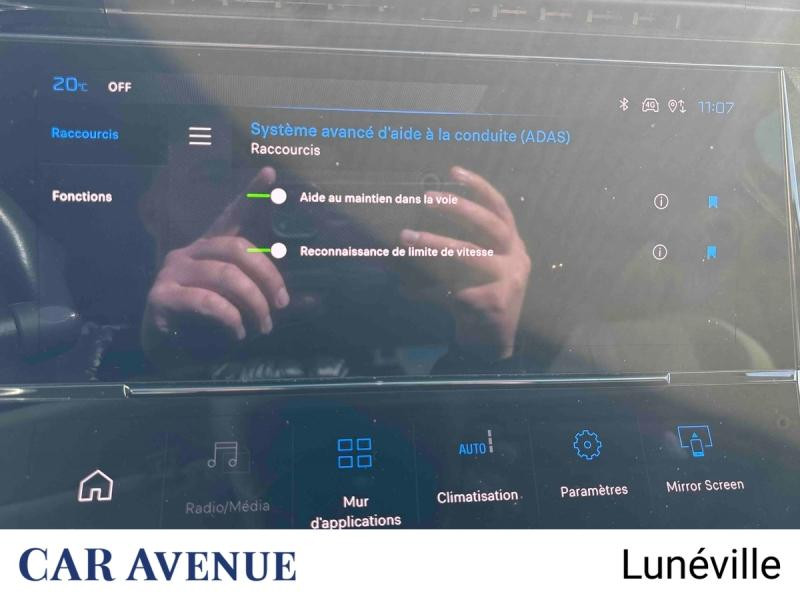 Used PEUGEOT 308 PHEV 180ch Allure e-EAT8 2022 Noir Perla Nera (M) € 21475 in Lunéville