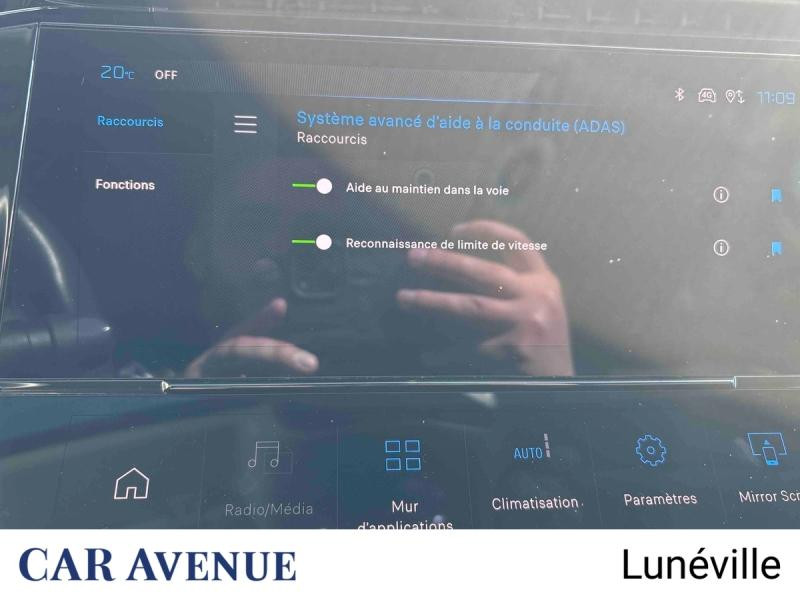 Used PEUGEOT 308 PHEV 180ch Allure e-EAT8 2022 Noir Perla Nera (M) € 21475 in Lunéville