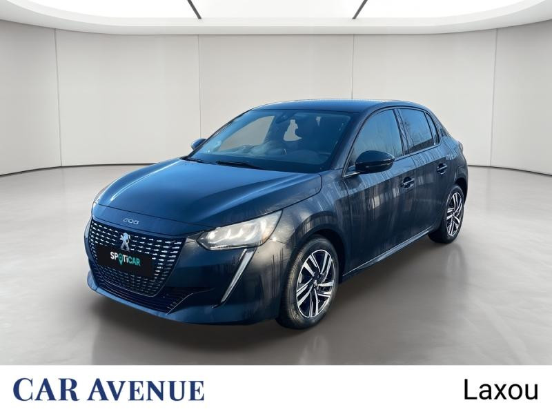 Used PEUGEOT 208 1.2 PureTech 100ch S&S Allure 118g 2021 Noir Perla Nera (M) € 12347 in Lunéville