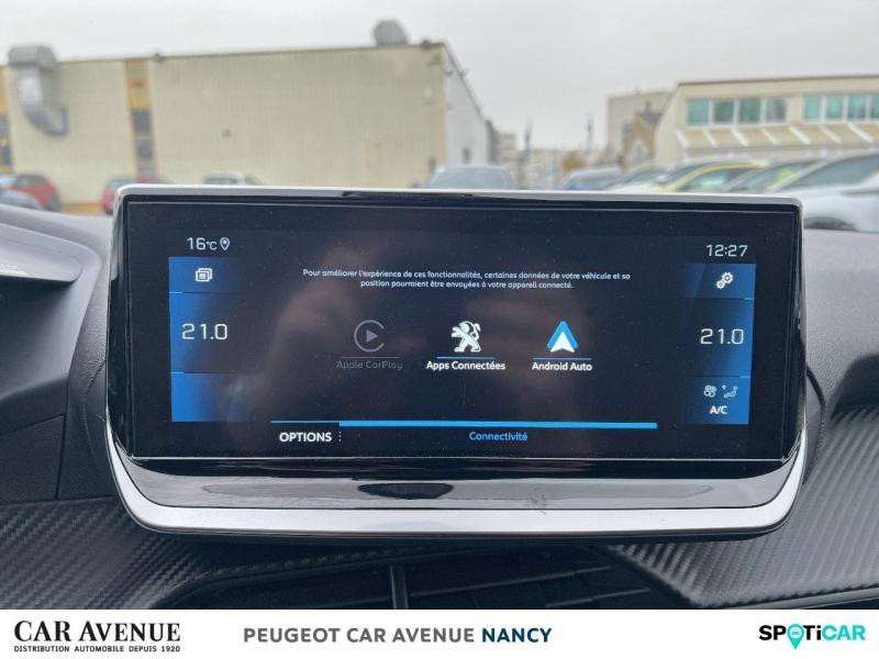 Occasion PEUGEOT 208 1.2 PureTech 100ch S&S Allure Pack EAT8 2023 Blanc Banquise (O) 15292 € à Lunéville