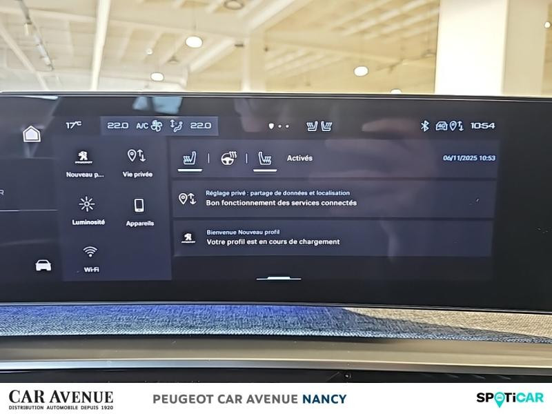 Occasion PEUGEOT 3008 Electrique 210ch Batterie 73 kWh GT 2024 Noir Perla Nera (M) 34459 € à Lunéville