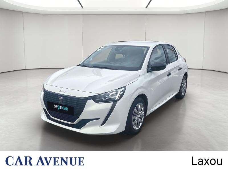 Used PEUGEOT 208 1.2 PureTech 75ch S&S Like 2022 Blanc Banquise (O) € 11958 in Lunéville