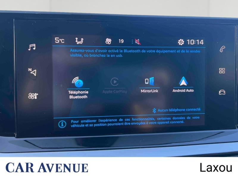 Used PEUGEOT 208 1.2 PureTech 100ch S&S Allure 118g 2021 Noir Perla Nera (M) € 12347 in Lunéville