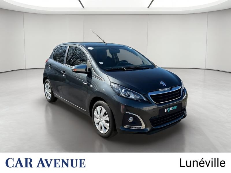 Used PEUGEOT 108 VTi 72 Style S&S 85g 5p 2020 Gris Carlinite € 10317 in Lunéville