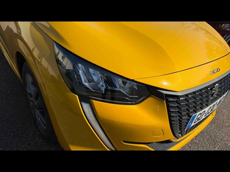 Occasion PEUGEOT 208 1.2 PureTech 75ch S&S Style 2021 Jaune 12150 € à Lunéville
