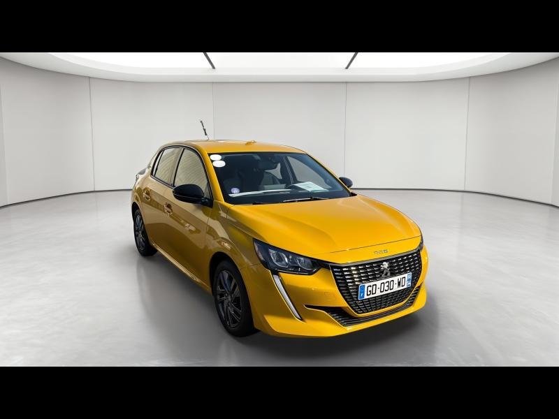 Occasion PEUGEOT 208 1.2 PureTech 75ch S&S Style 2021 Jaune 12150 € à Lunéville