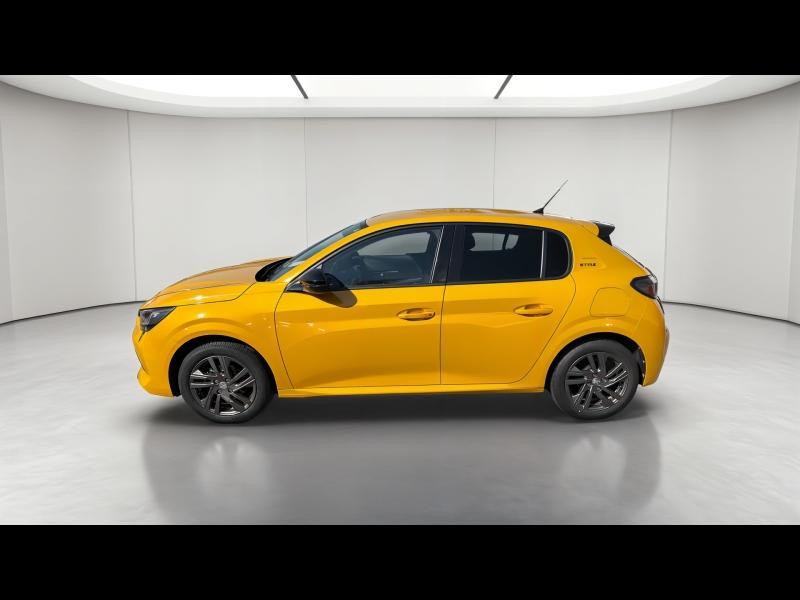 Occasion PEUGEOT 208 1.2 PureTech 75ch S&S Style 2021 Jaune 12150 € à Lunéville