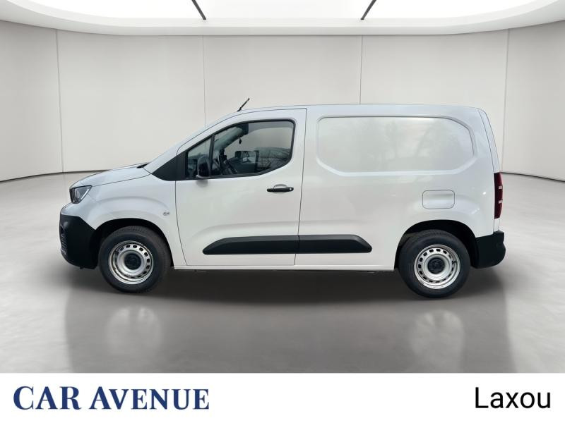 Occasion PEUGEOT Partner M 650kg BlueHDi 100ch S&S Cabine Multiflex 3 places Pack Asphalt Connect 2024 Blanc Icy 19563 € à Lunéville