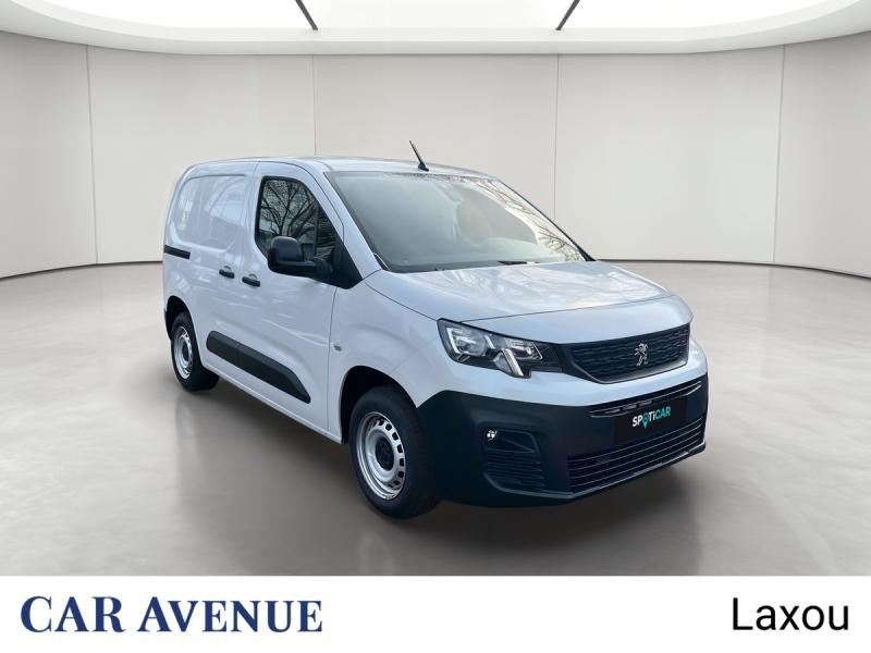 Occasion PEUGEOT Partner M 650kg BlueHDi 100ch S&S Cabine Multiflex 3 places Pack Asphalt Connect 2024 Blanc Icy 19563 € à Lunéville