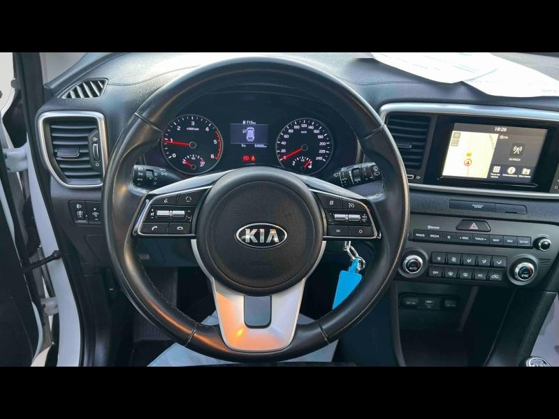 Occasion KIA Sportage 1.6 CRDi 115ch ISG Motion 4x2 2019 Blanc Platine 18906 € à Lunéville
