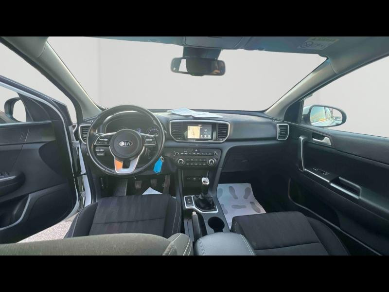 Occasion KIA Sportage 1.6 CRDi 115ch ISG Motion 4x2 2019 Blanc Platine 18906 € à Lunéville