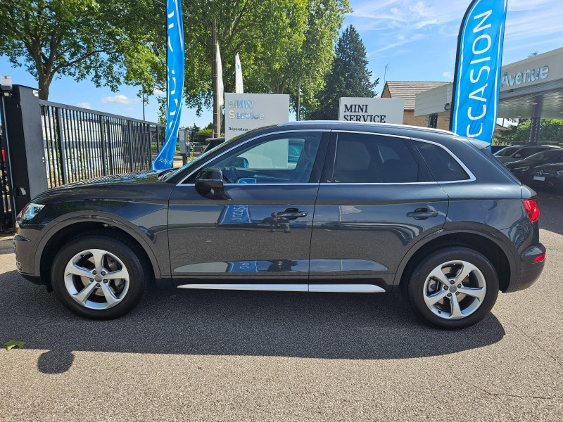 Occasion AUDI Q5 3.0 V6 TDI 286ch Design Luxe quattro Tiptronic 8 2018 Gris Daytona 34500 € à Beaune