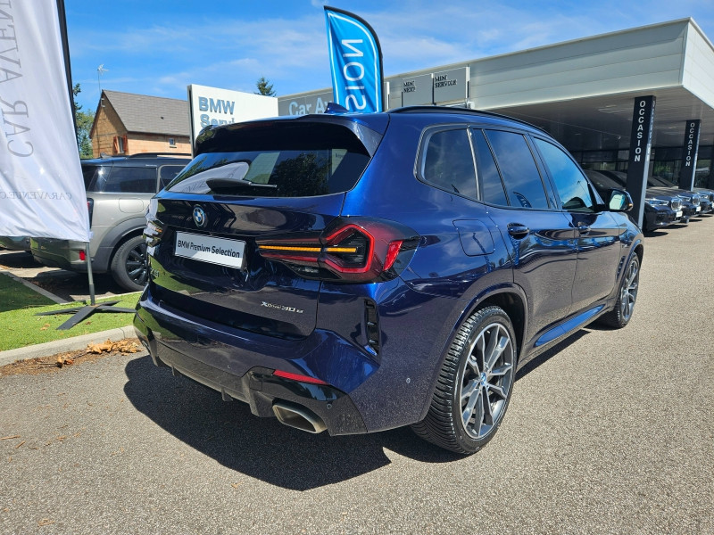 Occasion BMW X3 xDrive30e 292ch M Sport 2021 BMW Individual Tansanitblau métallisé 56500 € à Beaune