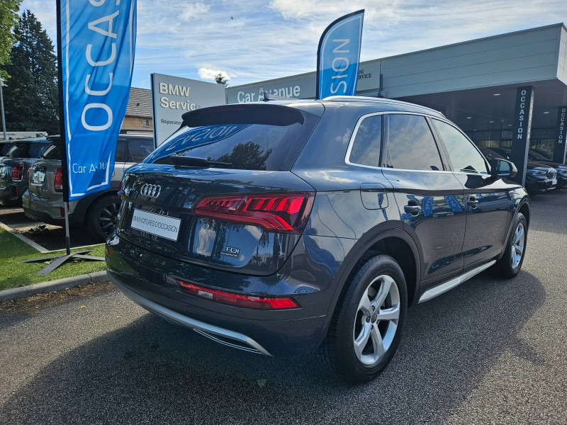 Occasion AUDI Q5 3.0 V6 TDI 286ch Design Luxe quattro Tiptronic 8 2018 Gris Daytona 34500 € à Beaune