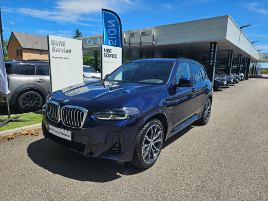 Occasion BMW X3 xDrive30e 292ch M Sport 2021 BMW Individual Tansanitblau métallisé 56 500 € à Beaune