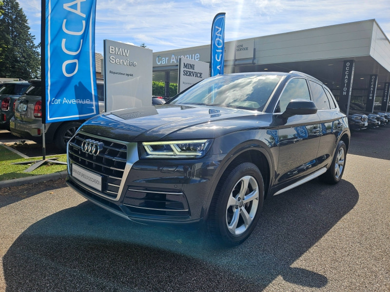 Occasion AUDI Q5 3.0 V6 TDI 286ch Design Luxe quattro Tiptronic 8 2018 Gris Daytona 34500 € à Beaune