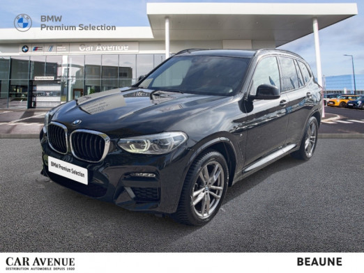 Used BMW X3 xDrive20dA 190ch M Sport Euro6d-T 2020 Saphirschwarz € 36,900 in Beaune