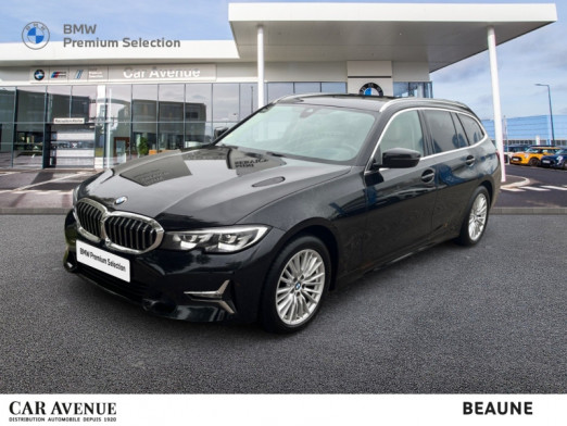 Occasion BMW Série 3 Touring 318dA MH 150ch Luxury 2021 Saphirschwarz Métal 27 400 € à Beaune