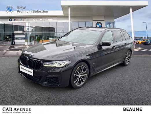 Occasion BMW Série 5 Touring 540dA xDrive 340ch M Sport Steptronic 2022 Saphirschwarz métallisé 56 900 € à Beaune