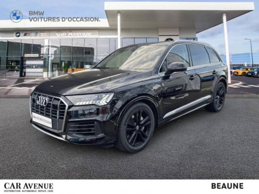 Used AUDI Q7 55 TFSI e 380ch Advanced quattro Tiptronic 5 places 2020 Noir € 61,990 in Beaune