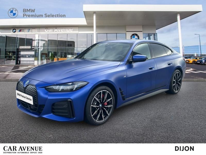 Occasion BMW i4 eDrive40 340ch M Sport 2024 BMW Ind Frozen Portimaoblau métallisé 63490 € à Beaune