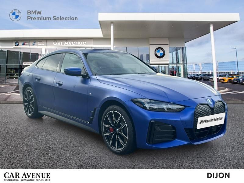 Occasion BMW i4 eDrive40 340ch M Sport 2024 BMW Ind Frozen Portimaoblau métallisé 63490 € à Beaune