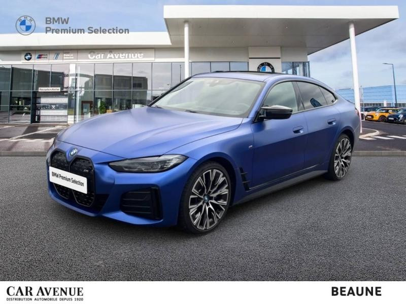 Occasion BMW i4 M50 544ch 2022 BMW Ind Frozen Portimaoblau métallisé 54990 € à Beaune