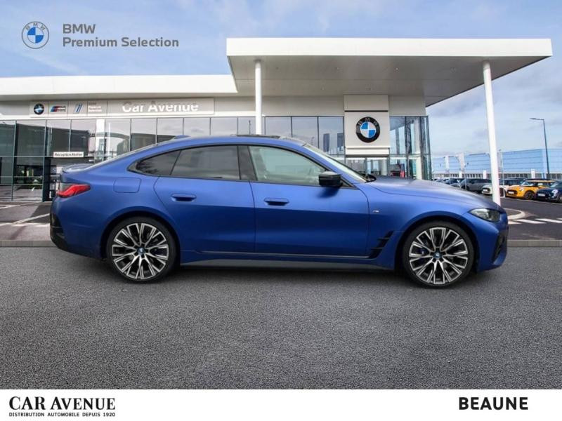 Occasion BMW i4 M50 544ch 2022 BMW Ind Frozen Portimaoblau métallisé 54990 € à Beaune