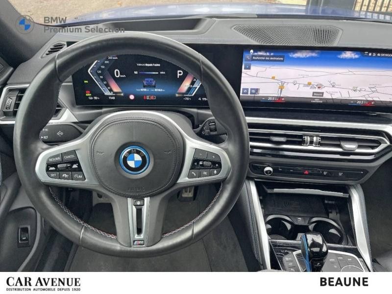 Occasion BMW i4 M50 544ch 2022 BMW Ind Frozen Portimaoblau métallisé 54990 € à Beaune