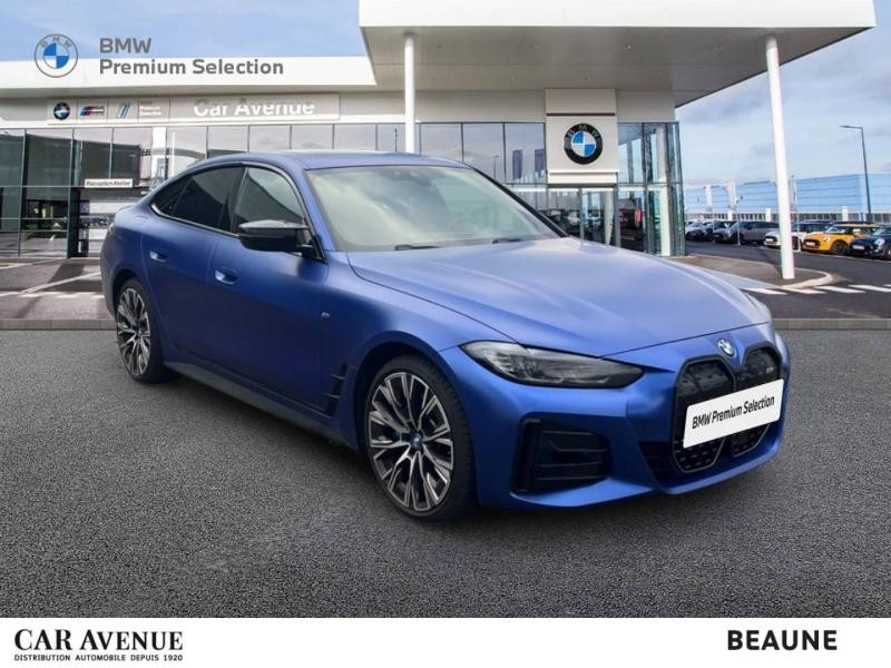 Occasion BMW i4 M50 544ch 2022 BMW Ind Frozen Portimaoblau métallisé 54990 € à Beaune