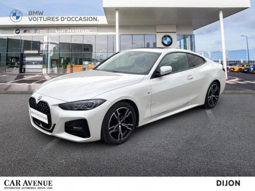 Used BMW Série 4 Coupé 420dA xDrive 190ch M Sport 2021 Mineralweiss métallisé € 40,900 in Beaune