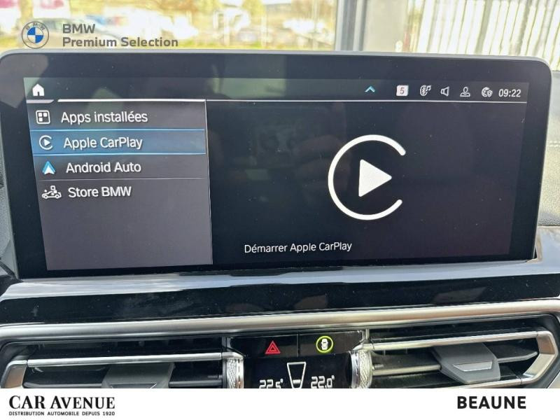 Occasion BMW iX3 M sport 286ch Inspiring 2025 Carbonschwarz métallisé 56990 € à Beaune