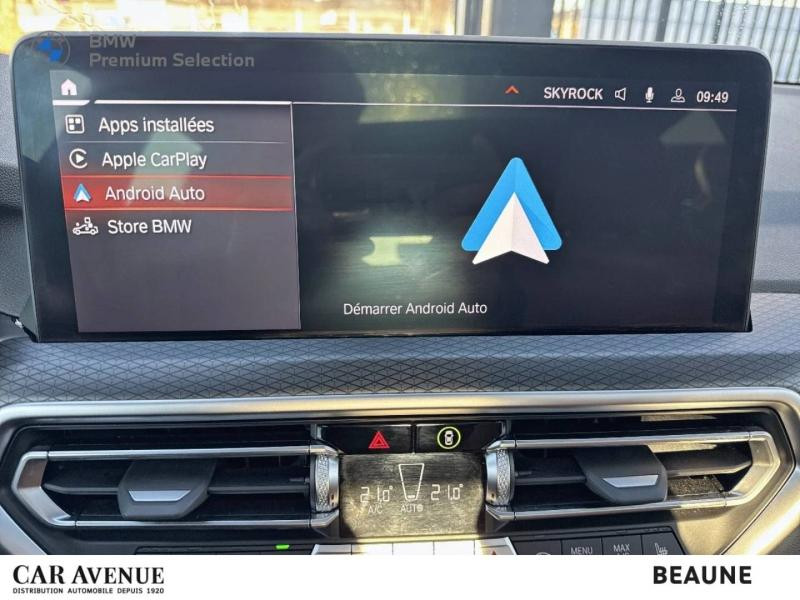 Occasion BMW X3 sDrive18d 150ch M Sport 2023 Saphirschwarz métallisé 49490 € à Beaune