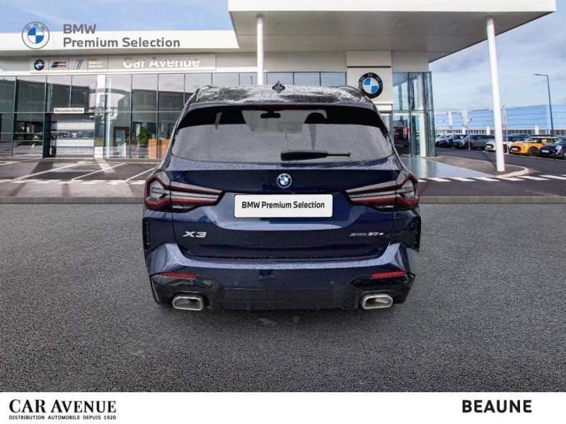 Occasion BMW X3 xDrive30e 292ch M Sport 2021 BMW Individual Tansanitblau métallisé 49490 € à Beaune