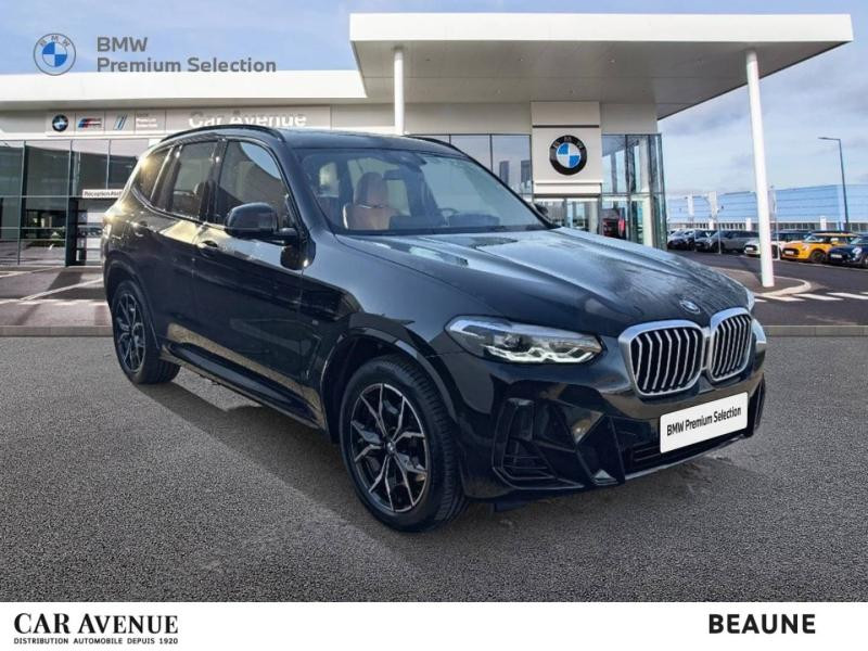 Occasion BMW X3 sDrive18d 150ch M Sport 2023 Saphirschwarz métallisé 49490 € à Beaune