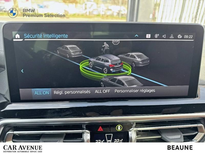 Occasion BMW iX3 M sport 286ch Inspiring 2025 Carbonschwarz métallisé 56990 € à Beaune