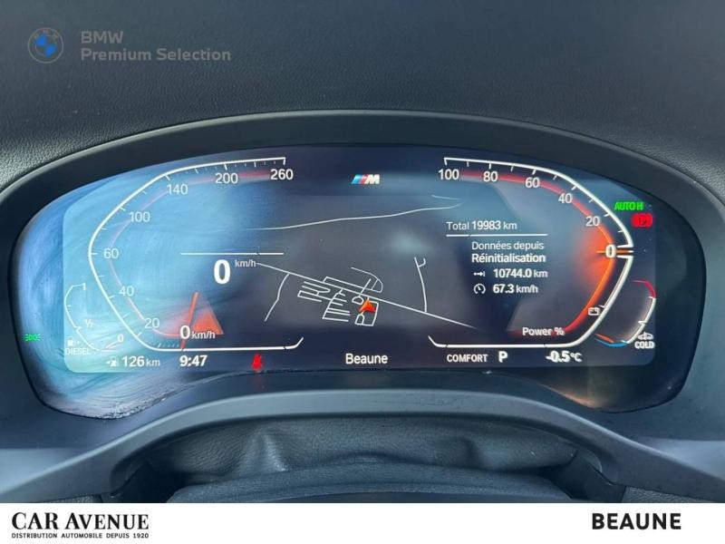 Occasion BMW X3 sDrive18d 150ch M Sport 2023 Saphirschwarz métallisé 49490 € à Beaune