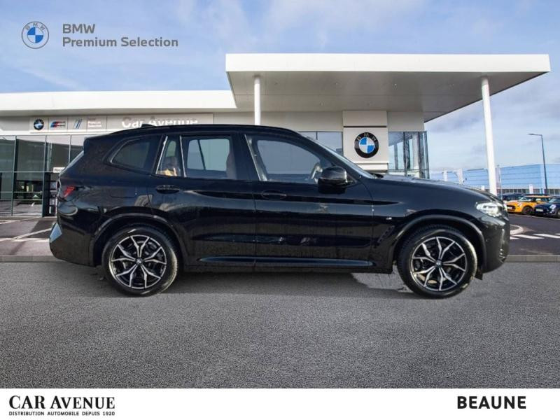 Occasion BMW X3 sDrive18d 150ch M Sport 2023 Saphirschwarz métallisé 49490 € à Beaune