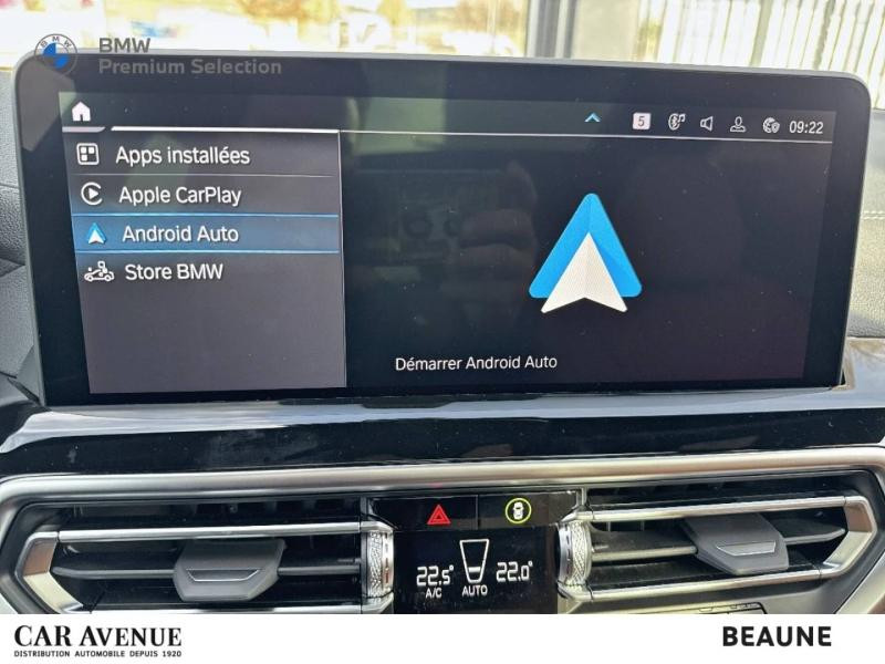 Occasion BMW iX3 M sport 286ch Inspiring 2025 Carbonschwarz métallisé 56990 € à Beaune