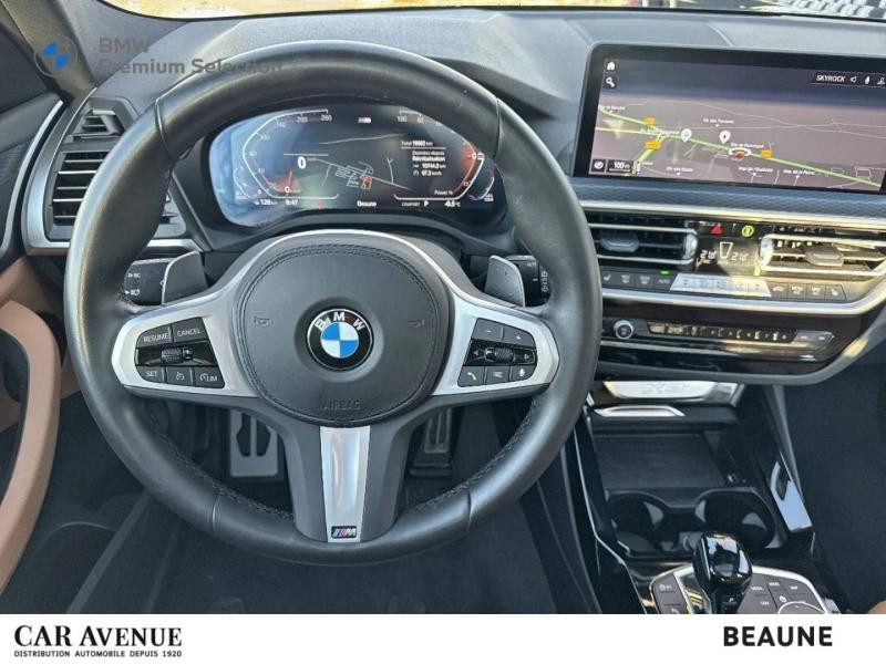 Occasion BMW X3 sDrive18d 150ch M Sport 2023 Saphirschwarz métallisé 49490 € à Beaune