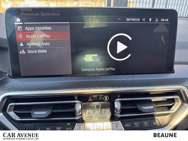 Occasion BMW X3 sDrive18d 150ch M Sport 2023 Saphirschwarz métallisé 49490 € à Beaune
