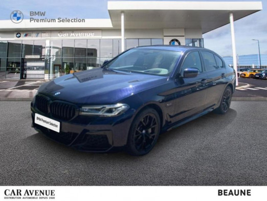 Occasion BMW Série 5 545eA xDrive 394ch M Sport Steptronic 2023 BMW Individual Tanzaniteblau métallisé 59 490 € à Beaune