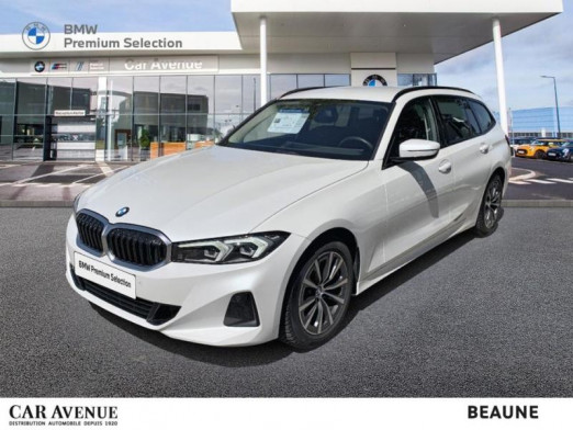 Occasion BMW Série 3 Touring 318dA 150ch 2022 Mineralweiss métallisé 30 500 € à Beaune