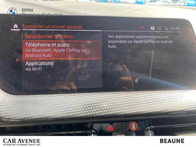 Occasion BMW Série 1 118iA 136ch M Sport DKG7 2024 Saphirschwarz métallisé 29990 € à Beaune