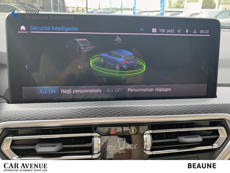 Occasion BMW X3 xDrive30e 292ch M Sport 2023 Phytonicblau métallisé 47490 € à Beaune
