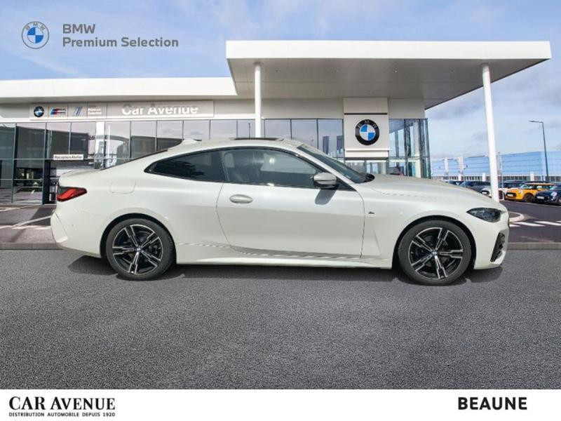 Occasion BMW Série 4 Coupé 420dA xDrive 190ch M Sport 2021 Mineralweiss métallisé 34900 € à Beaune