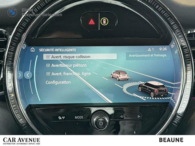 Occasion MINI Mini Cooper 136ch Edition Premium BVA7 2022 Argenté 23990 € à Beaune