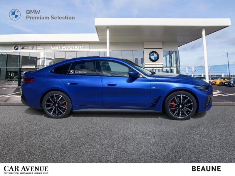 Occasion BMW i4 eDrive40 340ch M Sport 2024 BMW Ind Frozen Portimaoblau métallisé 51490 € à Beaune