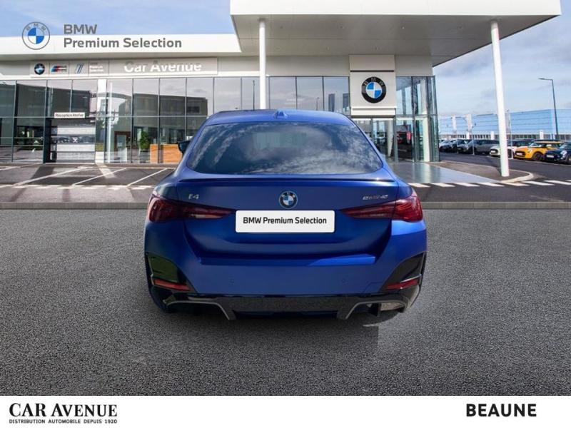 Occasion BMW i4 eDrive40 340ch M Sport 2024 BMW Ind Frozen Portimaoblau métallisé 51490 € à Beaune